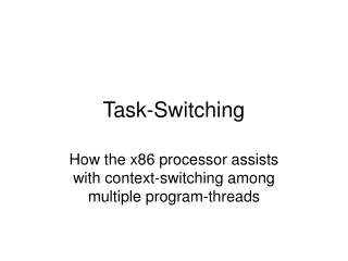 Task-Switching