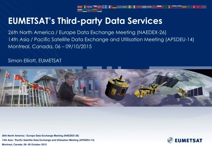 eumetsat s third party data services