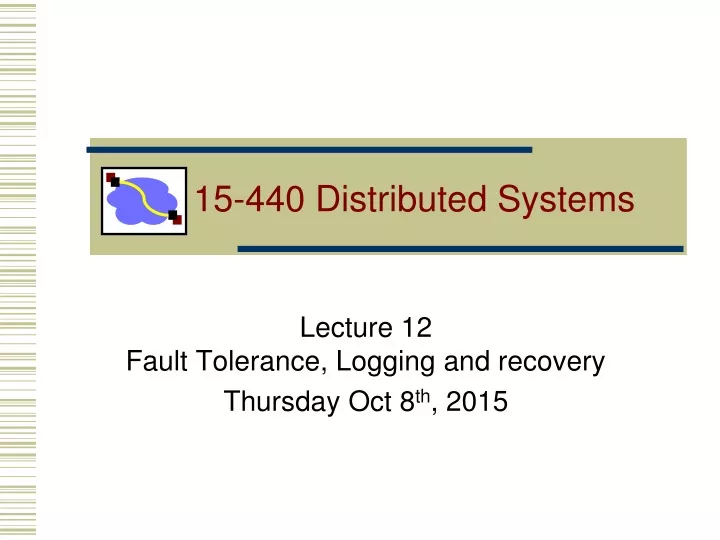 15 440 distributed systems