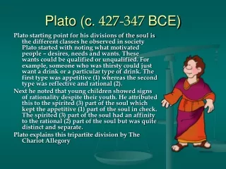 Plato  ( c . 427-347  BCE)