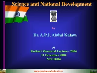Science and National Development