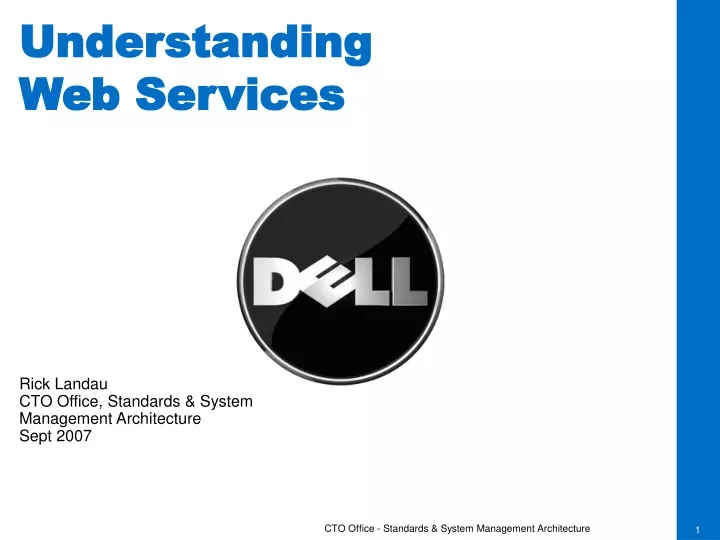 rick landau cto office standards system management architecture sept 2007