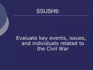 SSUSH9: