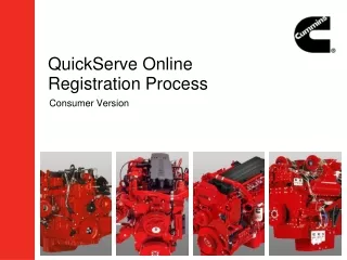 QuickServe Online Registration Process