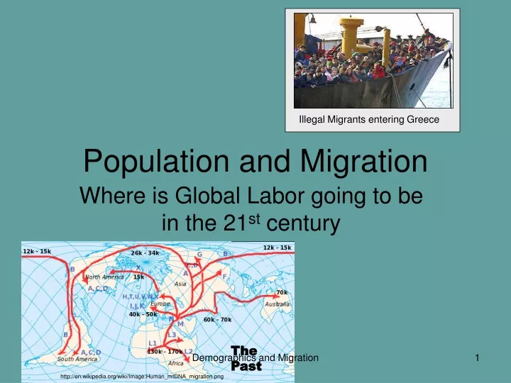 population and migration