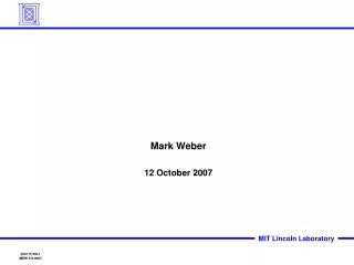 Mark Weber 12 October 2007