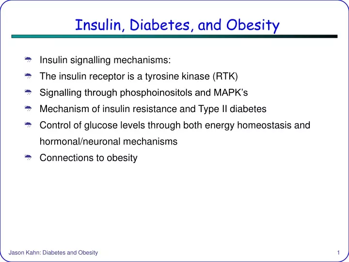 insulin diabetes and obesity