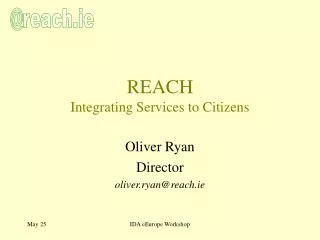REACH Integrating Services to Citizens