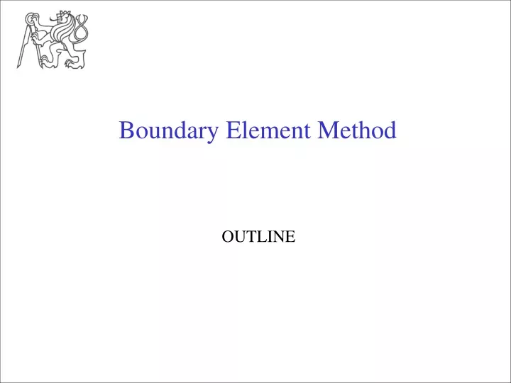 boundary element method
