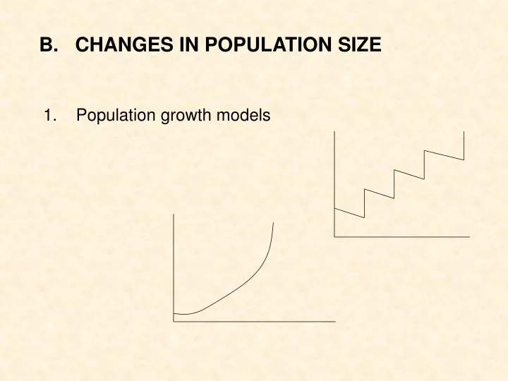 1 population growth models
