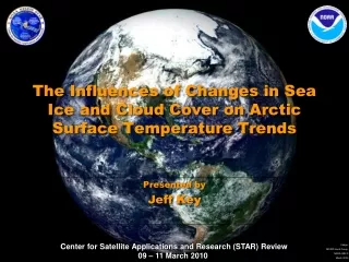 The Influences of Changes in Sea Ice and Cloud Cover on Arctic Surface Temperature Trends