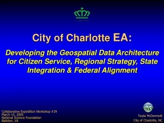 City of Charlotte EA: