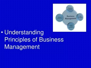 Understanding Principles of Business Management