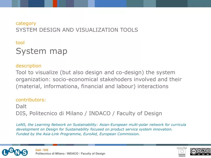 category system design and visualization tools