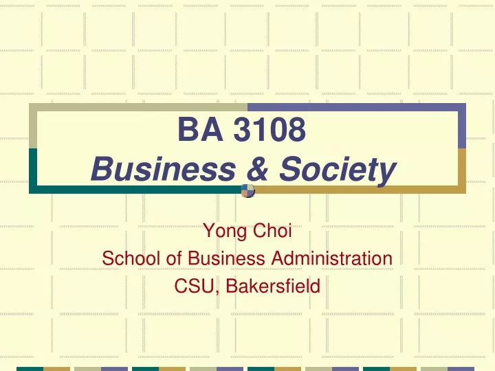 ba 3108 business society