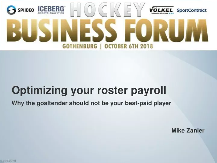 optimizing your roster payroll