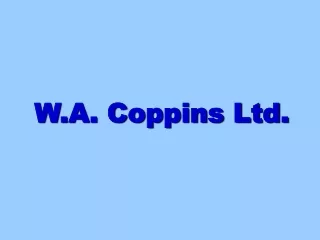 W.A. Coppins Ltd.
