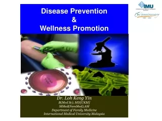 Disease Prevention &amp; Wellness Promotion