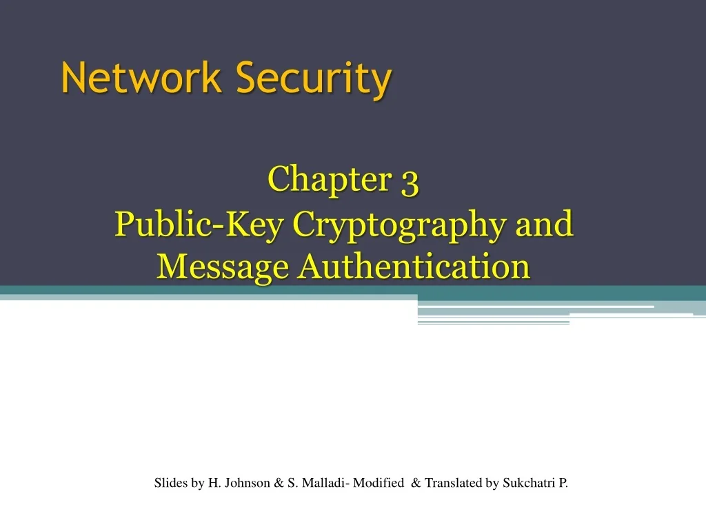 PPT - Overview of Message Authentication and Security PowerPoint ...