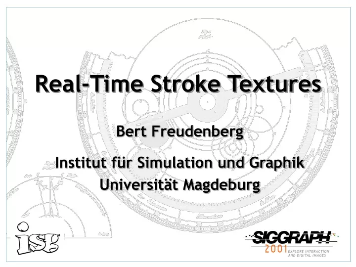 real time stroke textures