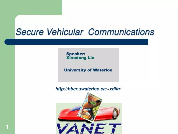 secure vehicular communications