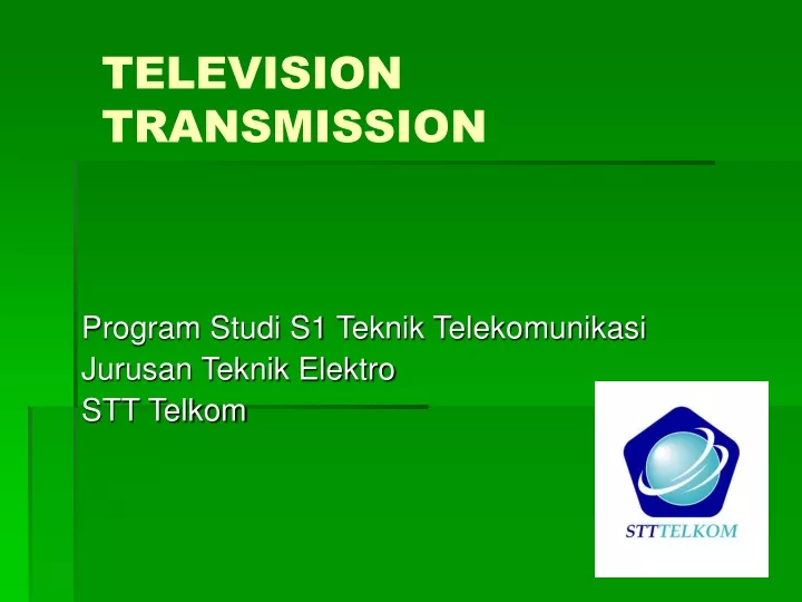 television transmission