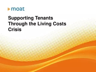 Supporting Tenants  T hrough the Living Costs Crisis
