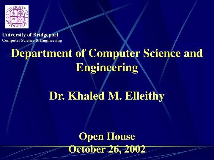 university of bridgeport computer science