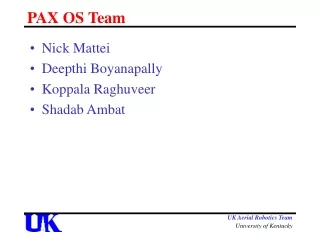 PAX OS Team