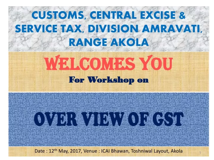 customs central excise service tax division amravati range akola