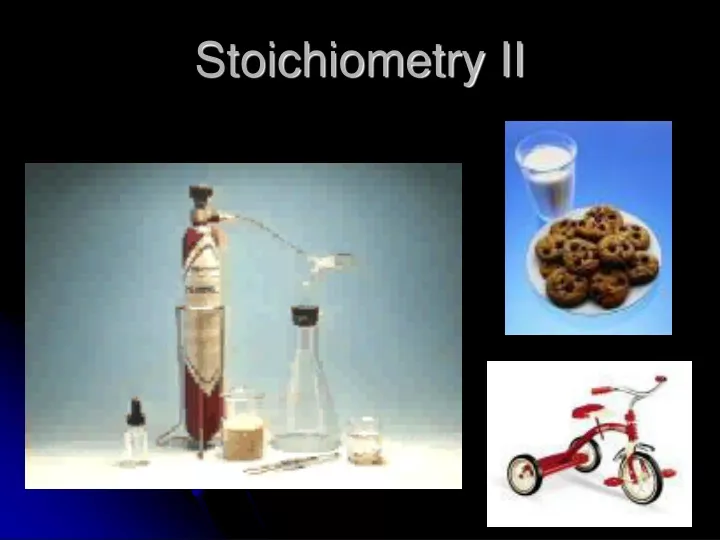 stoichiometry ii