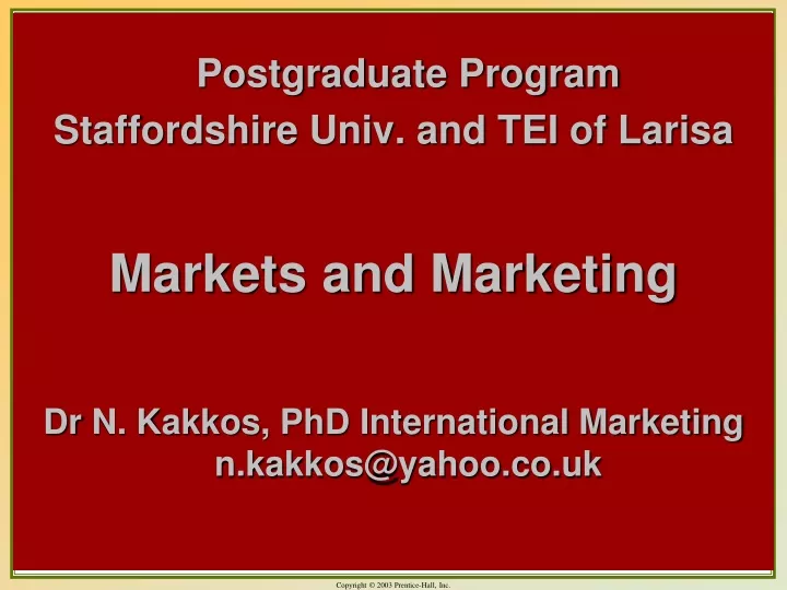 postgraduate program staffordshire univ