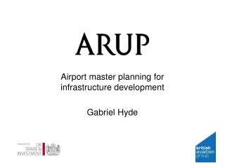 Airport master planning for infrastructure development Gabriel Hyde