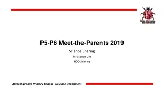 P5-P6 Meet-the-Parents 2019