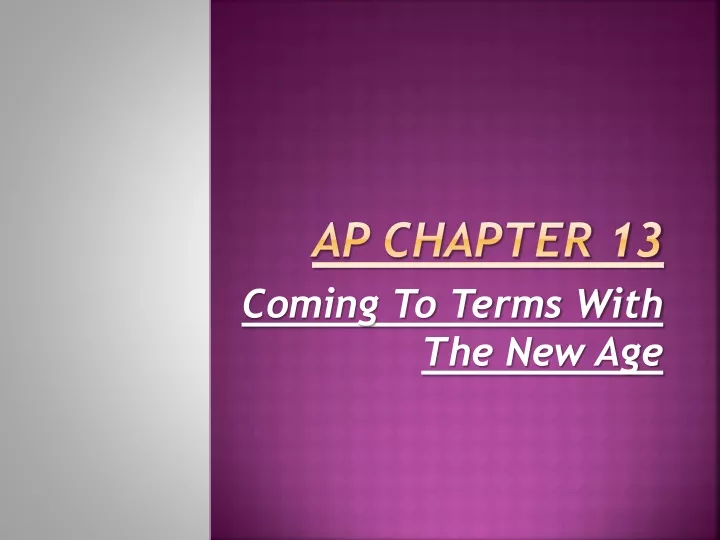 ap chapter 13