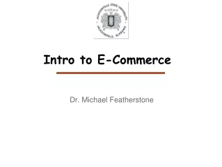 Intro to E-Commerce