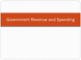 Government Revenue and Spending