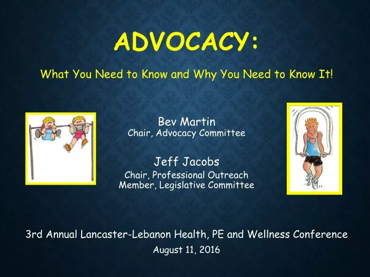 advocacy what you need to know and why you need