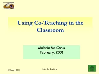 Using Co-Teaching in the Classroom
