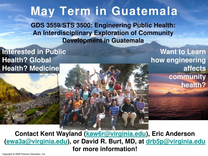 may term in guatemala
