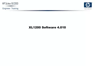 XL1200 Software 4.010