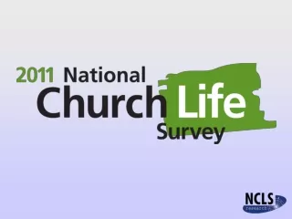 Each church receives its own unique Church Life Profile