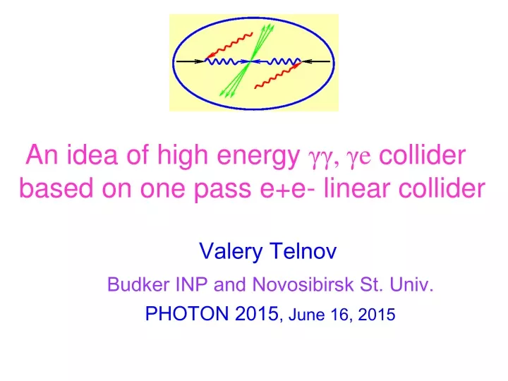 an idea of high energy e collider based on one pass e e linear collider