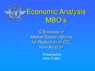 Economic Analysis  MBO’s