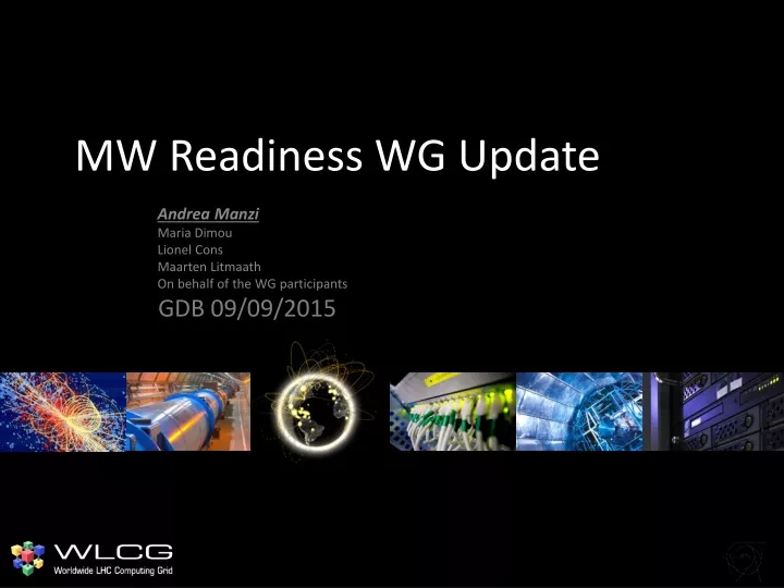 mw readiness wg update