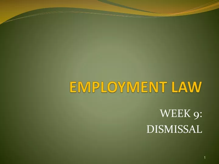 employment law