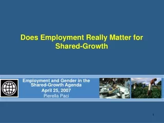 Does Employment Really Matter for Shared-Growth