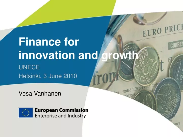 finance for innovation and growth