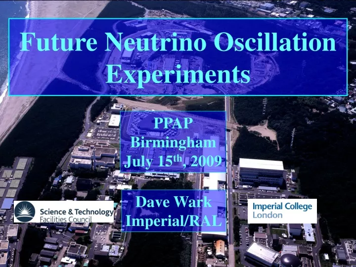 future neutrino oscillation experiments