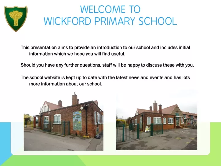 welcome to wickford primary school